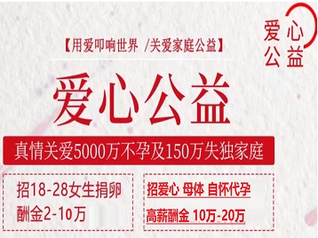灵宝捐卵助孕生子 爱心志愿者招募